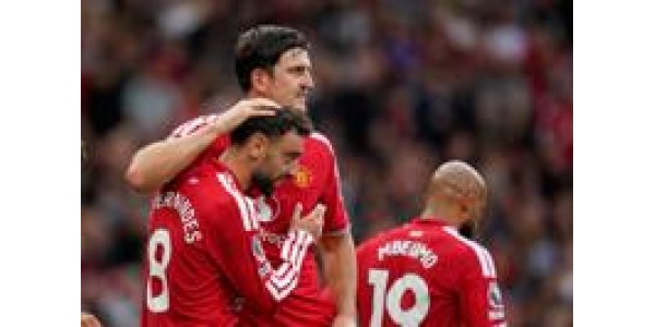 Bruno Fernandes och Harry Maguire nådde ett gemensamt mål Bruno Fernandes och Harry Maguire nådde ett gemensamt mål